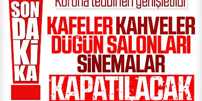 İçişleri Bakanlığı Korona Tedbirlerini Genişletti