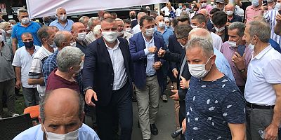 İmamoğlu, Çarşıbaşılılarla Bayramlaştı