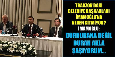 İmamoğlu’ndan ‘Belediye Başkanları Size Geliyor mu?’ Sorusuna Cevap