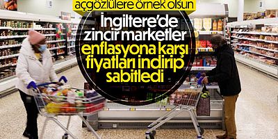 İngiltere'de Zincir Marketler Enflasyona Karşı İndirim Anlaşması Yaptı