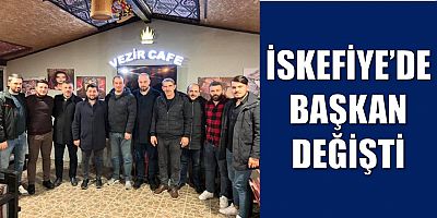 İSKEFİYESPOR’DA BAŞKAN DEĞİŞTİ