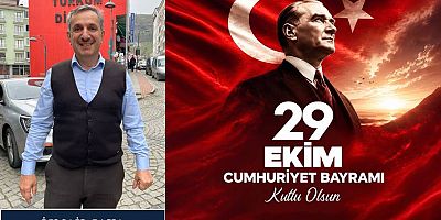İsmail Saka'dan 29 Ekim Mesajı