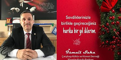 İsmail Saka'dan yeni yıl mesajı