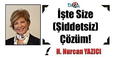 İşte Size (Şiddetsiz) Çözüm!