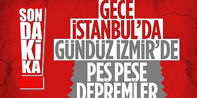 İzmir'de 3.1 büyüklüğünde deprem