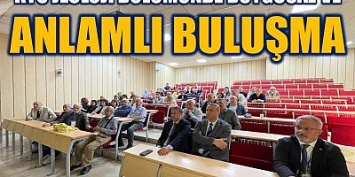 Jeoloji’de duygusal ve anlamlı buluşma!