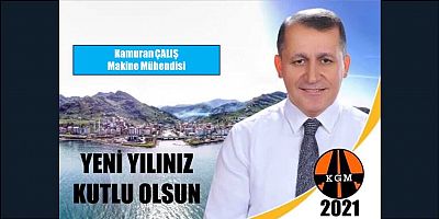 KAMURAN ÇALIŞ'TAN YENİ YIL KUTLAMASI