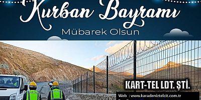 Kar-Tel'den Kurban Bayramı mesajı