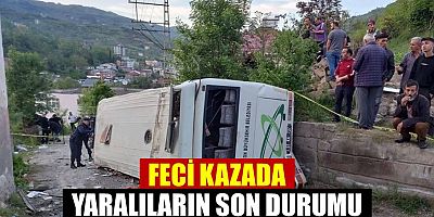 Kazada ölü ve yaralıların listesi