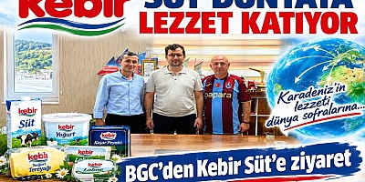 Kebir Süt dünyaya lezzet katıyor