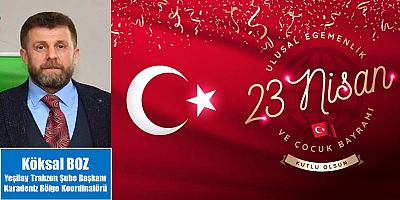 Köksal Boz'dan Bayram Mesajı