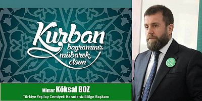 Köksal Boz'dan Bayram Mesajı