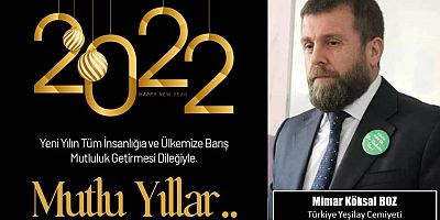 Köksal Boz'dan Yeni Yıl Mesajı