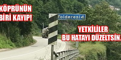 Köprünün Biri Kayıp!