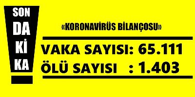 Koronavirüsten 107 Kişi Daha Öldü