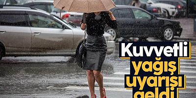 Kuvvetli yağışlara dikkat: Meteoroloji il il uyardı