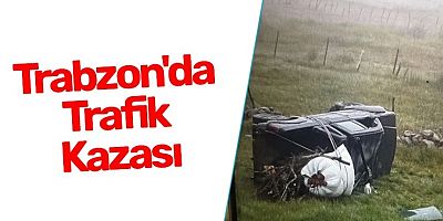 Maçka’da trafik kazası