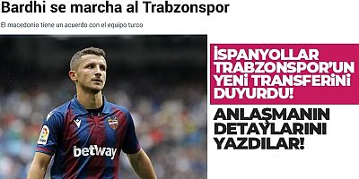 Marca Duyurdu: Trabzonspor Enis Bardhi İçin Anlaşmaya Vardı!