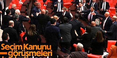Meclis'te Seçim Kanunu Gerginliği