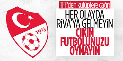 Mehmet Büyükekşi: Kulüpler futboluna odaklansın