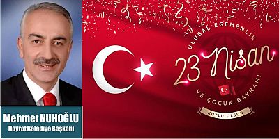 Mehmet Nuhoğlu'ndan Bayram Mesajı