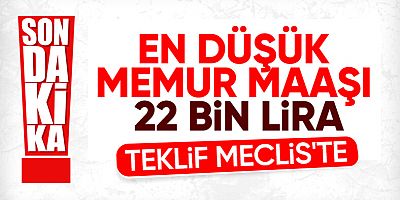 Memurların zam oranı belli oldu: Teklif Meclis'te