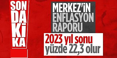 Merkez Bankası'nın Yıl Sonu Enflasyon Tahmini: Yüzde 22,3
