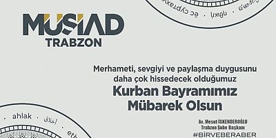Mesut İskenderoğlu'ndan Kurban Bayramı Mesajı