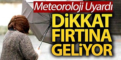 Meteoroloji'den uyarı geldi: Trabzon'da fırtına alarmı