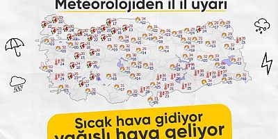 Meteorolojiden uyarı: Sıcak hava gidiyor, yağışlar geliyor!