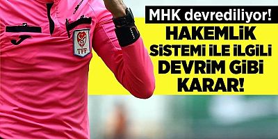 MHK devrediliyor! Hakemlik sistemi şirketleşme yöntemi ile yönetilecek