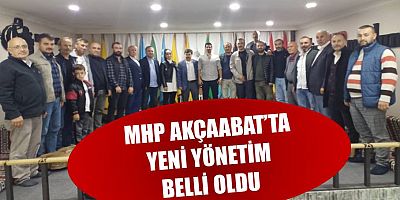 MHP Akçaabat’ta Yeni Yönetim Belli Oldu
