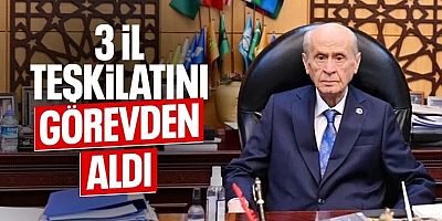MHP'de üç il yönetimi daha görevden alındı