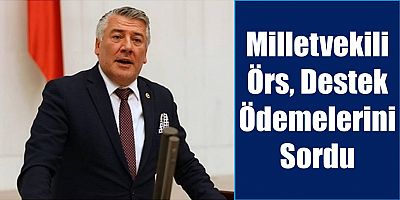 Milletvekili Örs, Destek Ödemelerini Sordu