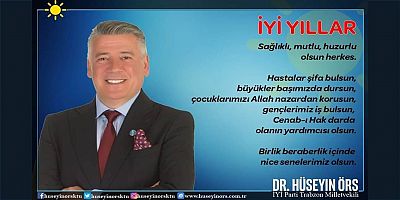 MİLLETVEKİLİ ÖRS YENİ YILI KUTLADI