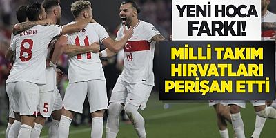 Milli Takım Hırvatistan'ı deplasmanda 1-0 mağlup etti