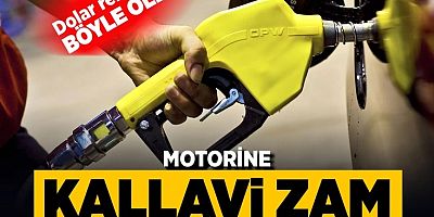 Motorine çok kallavi zam geliyor!