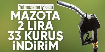 Motorine indirim geliyor: Pompaya yansıyacak