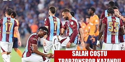 Muhammed Salah coştu! Trabzonspor, Başakşehir'i devirdi