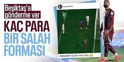 Muhammed Salah'tan Beşiktaş'a gönderme: Yüzde otuz beş!