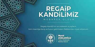 Murat Zorluoğlu'ndan Regaip Kandili Mesajı