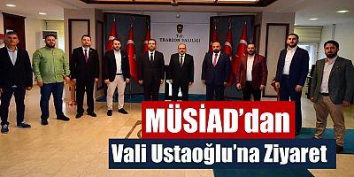 MÜSİAD Vali Ustaoğlu'nu Ziyaret Etti