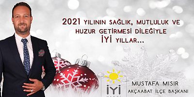 MUSTAFA MISIR'DAN YENİ YIL KUTLAMASI