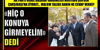 Mustafa Şen’den Çarşıbaşı’na ziyaret