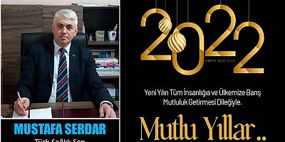 Mustafa Serdar'dan Yeni Yıl Mesajı