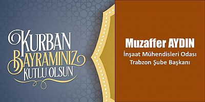 Muzaffer Aydın'dan Bayram Mesajı