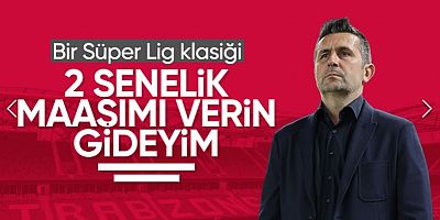 Nenad Bjelica, Trabzonspor'dan tüm alacaklarını istiyor