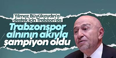 Nihat Özdemir: Trabzonspor alnının akıyla şampiyonluğu kazandı