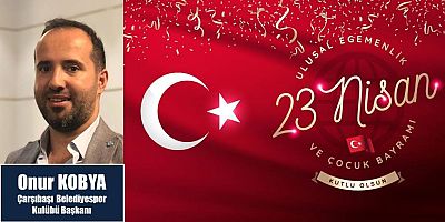 Onur Kobya'dan Bayram Mesajı
