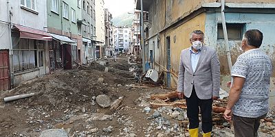 Örs Sel Felaketlerinin Yaşandığı Yere Gitti